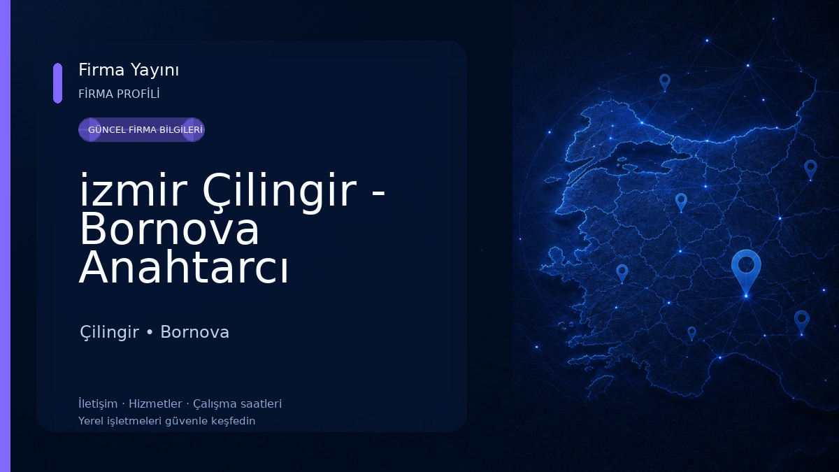 izmir Çilingir - Bornova Anahtarcı Serdar - Hırdavat ve Sıhhi Tesisat