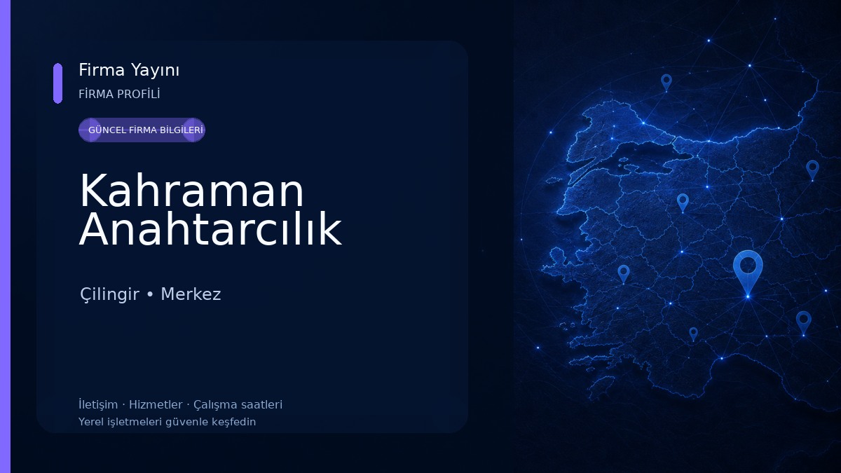 Kahraman Anahtarcılık 