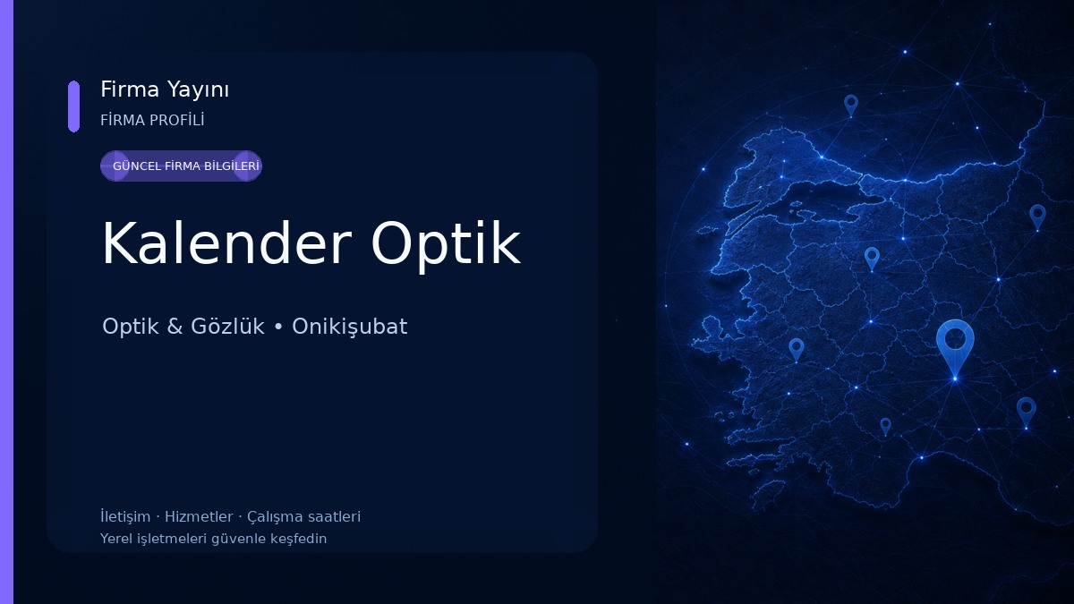 Kalender Optik Optik & Gözlük