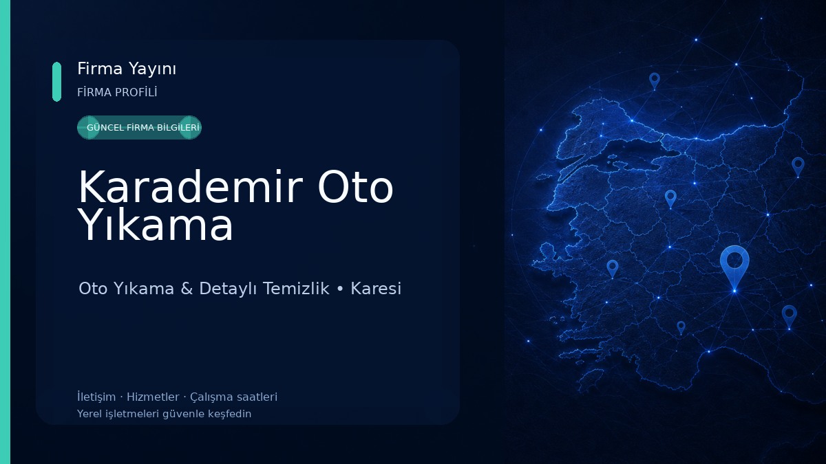 Karademir Oto Yıkama