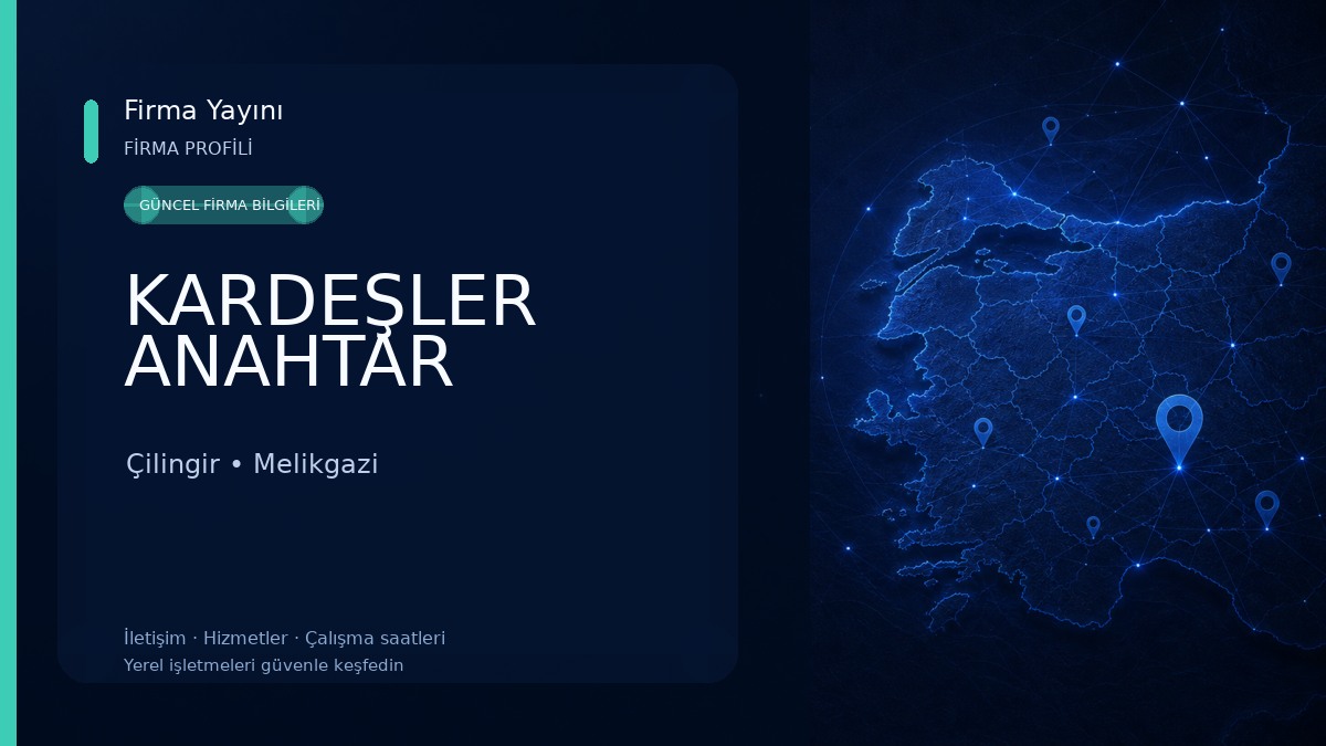 KARDEŞLER ANAHTAR Çilingir