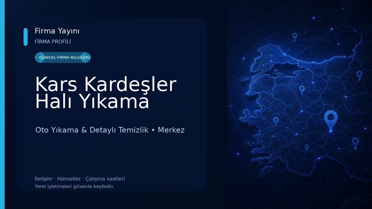 Kars Kardeşler Halı Yıkama