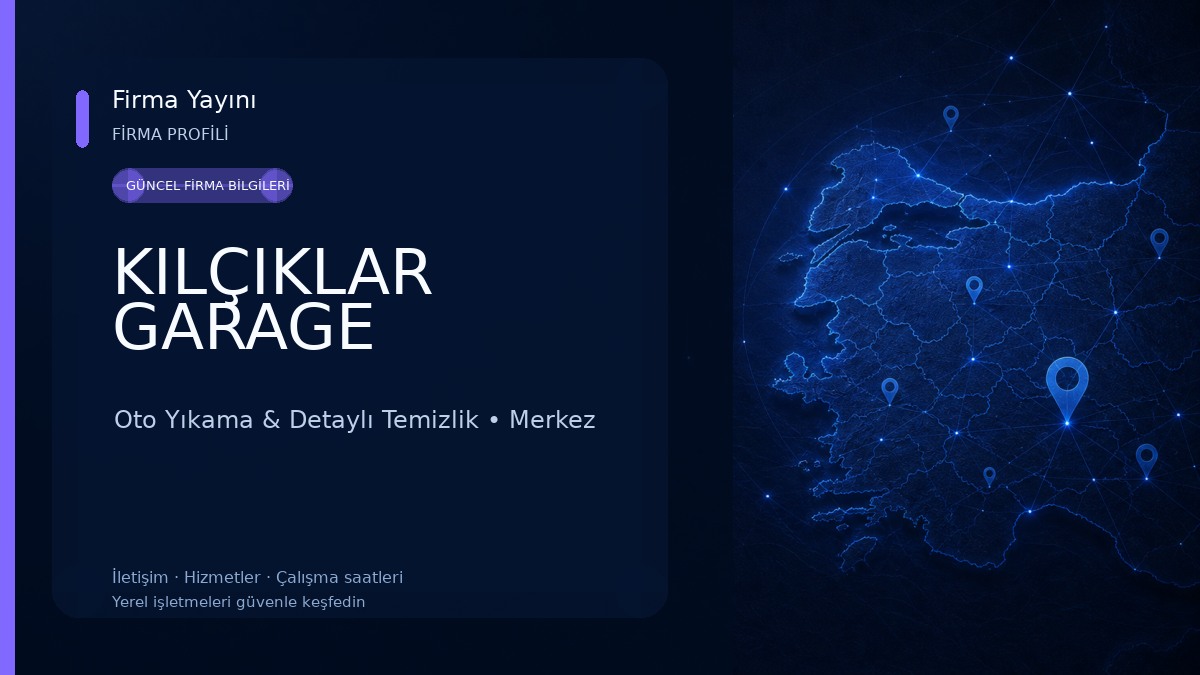 KILÇIKLAR GARAGE Oto Yıkama & Detaylı Temizlik