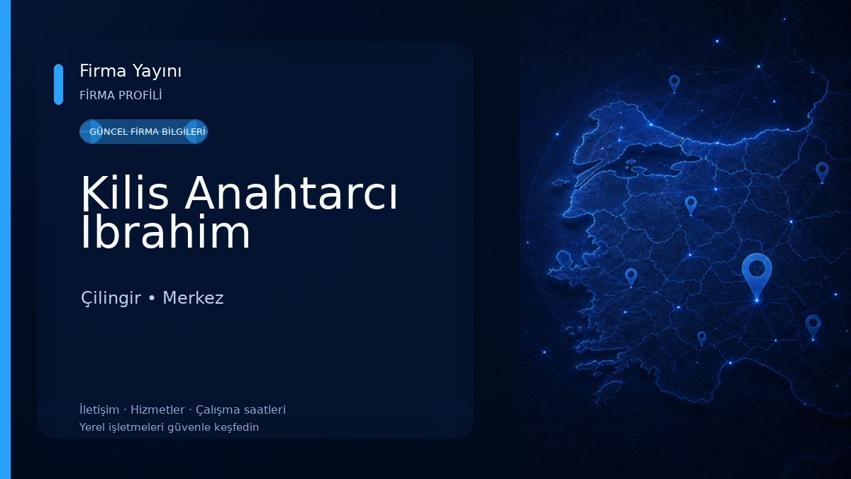 Kilis Anahtarcı İbrahim 