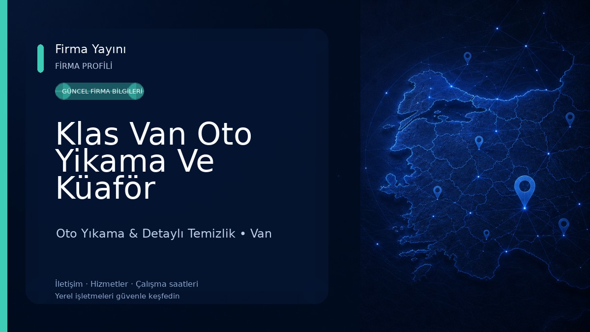 Klas Van Oto Yikama Ve Küaför Oto Yıkama & Detaylı Temizlik