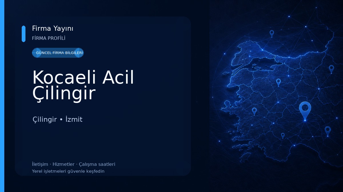 Kocaeli Acil Çilingir