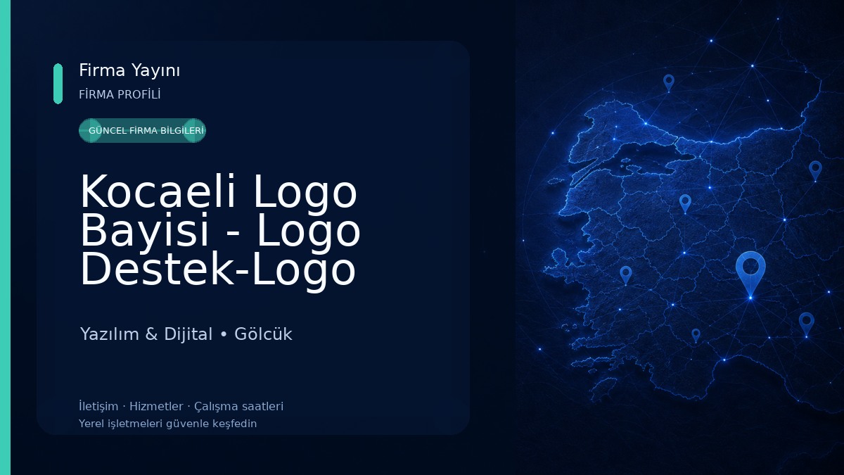 Kocaeli Logo Bayisi - Logo Destek-Logo İletişim- Evosas Yazılım Teknoloji Hizmetleri Ltd. Sti Yazılım & Dijital