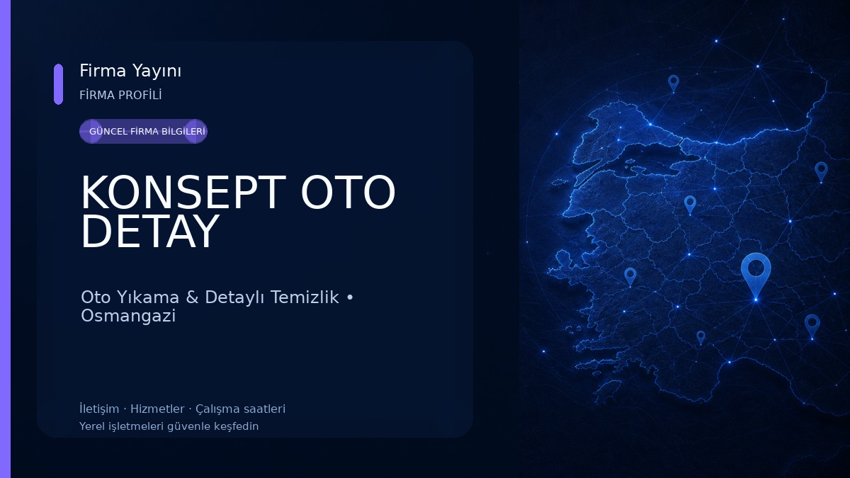 KONSEPT OTO DETAY Oto Yıkama & Detaylı Temizlik