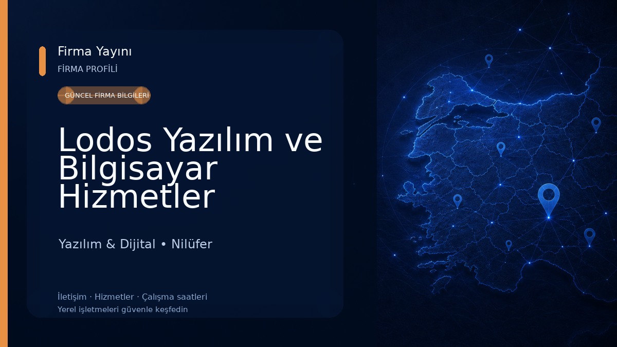 Lodos Yazılım ve Bilgisayar Hizmetler San.Tic.Ltd.Şti.