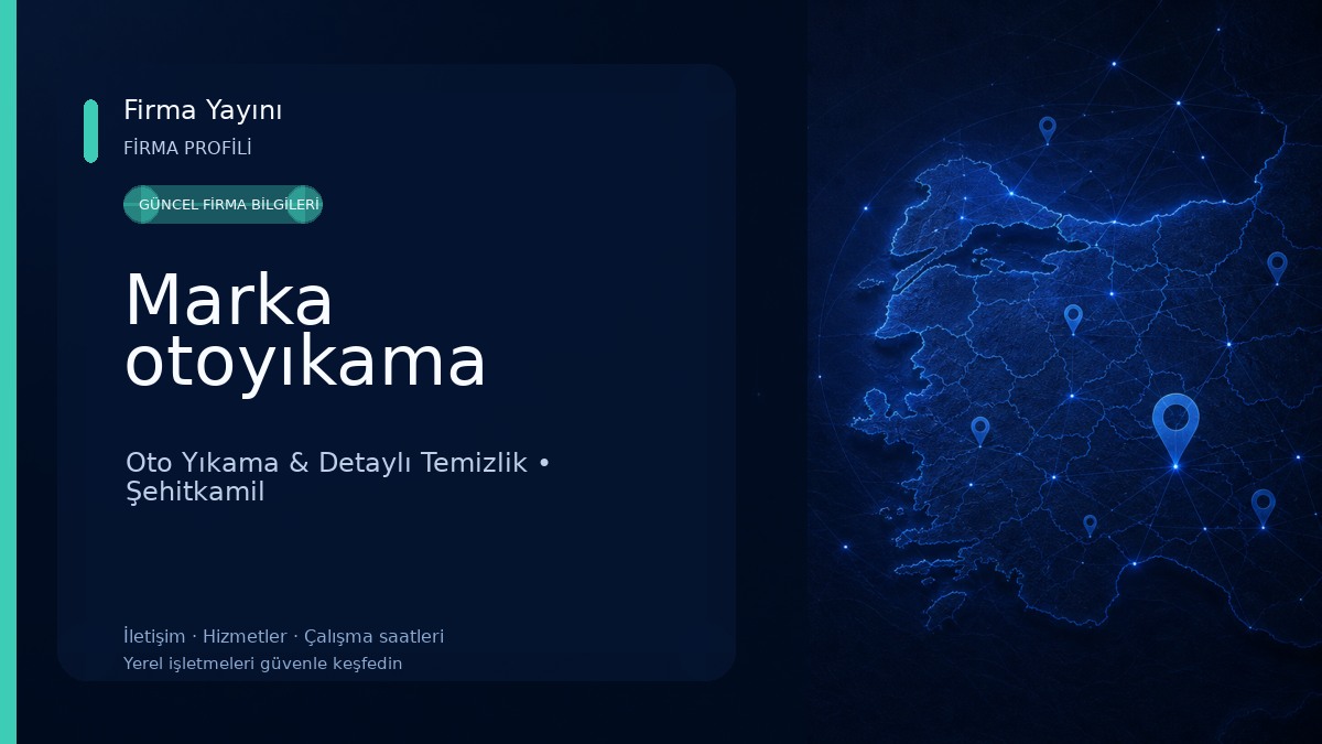 Marka otoyıkama Oto Yıkama & Detaylı Temizlik