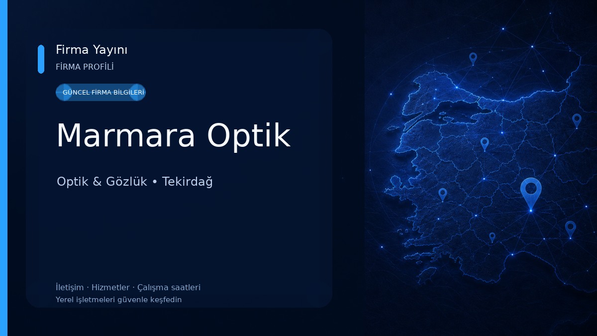 Marmara Optik Optik & Gözlük