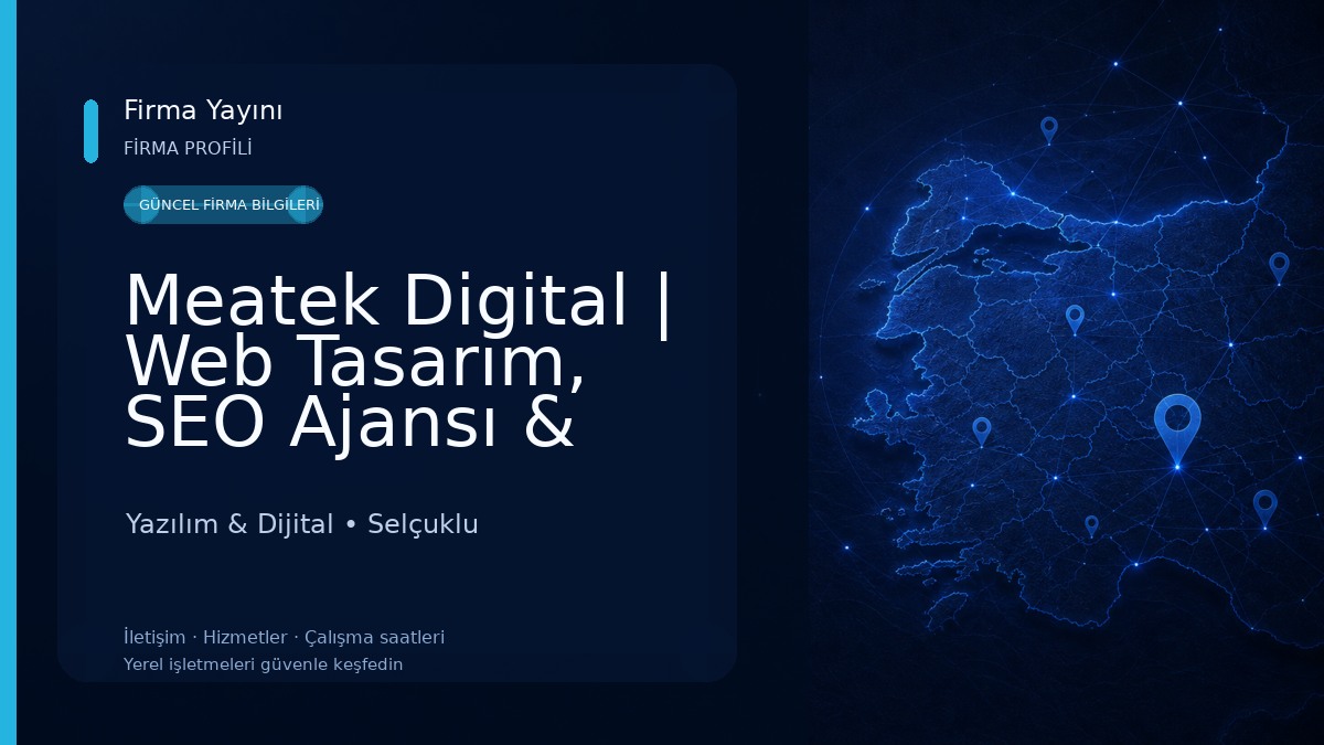 Meatek Digital | Web Tasarım, SEO Ajansı & E-Ticaret Yazılımları Yazılım & Dijital