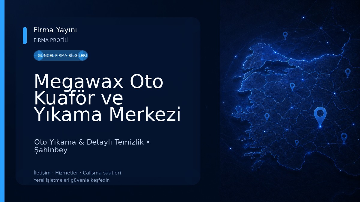 Megawax Oto Kuaför ve Yıkama Merkezi