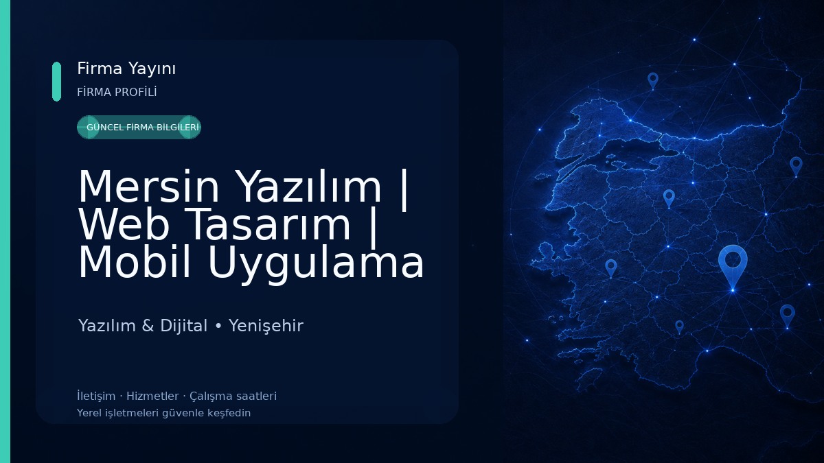 Mersin Yazılım | Web Tasarım | Mobil Uygulama - HWD Yazılım Yazılım & Dijital