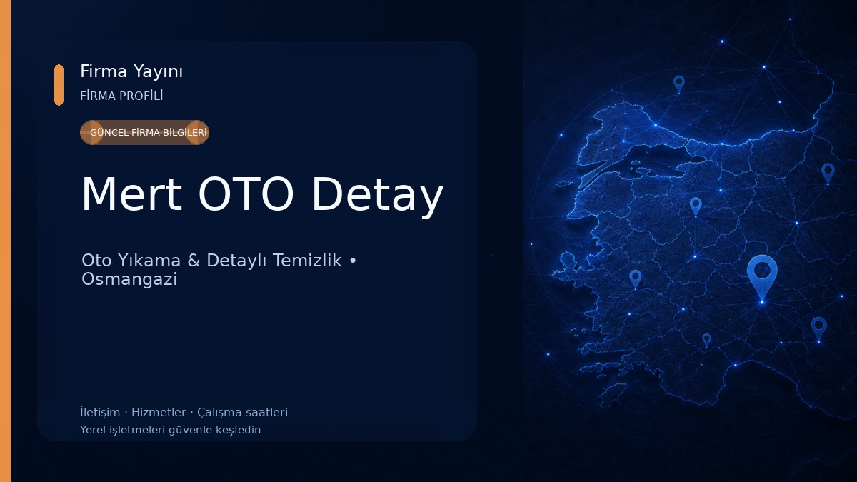 Mert OTO Detay Oto Yıkama & Detaylı Temizlik