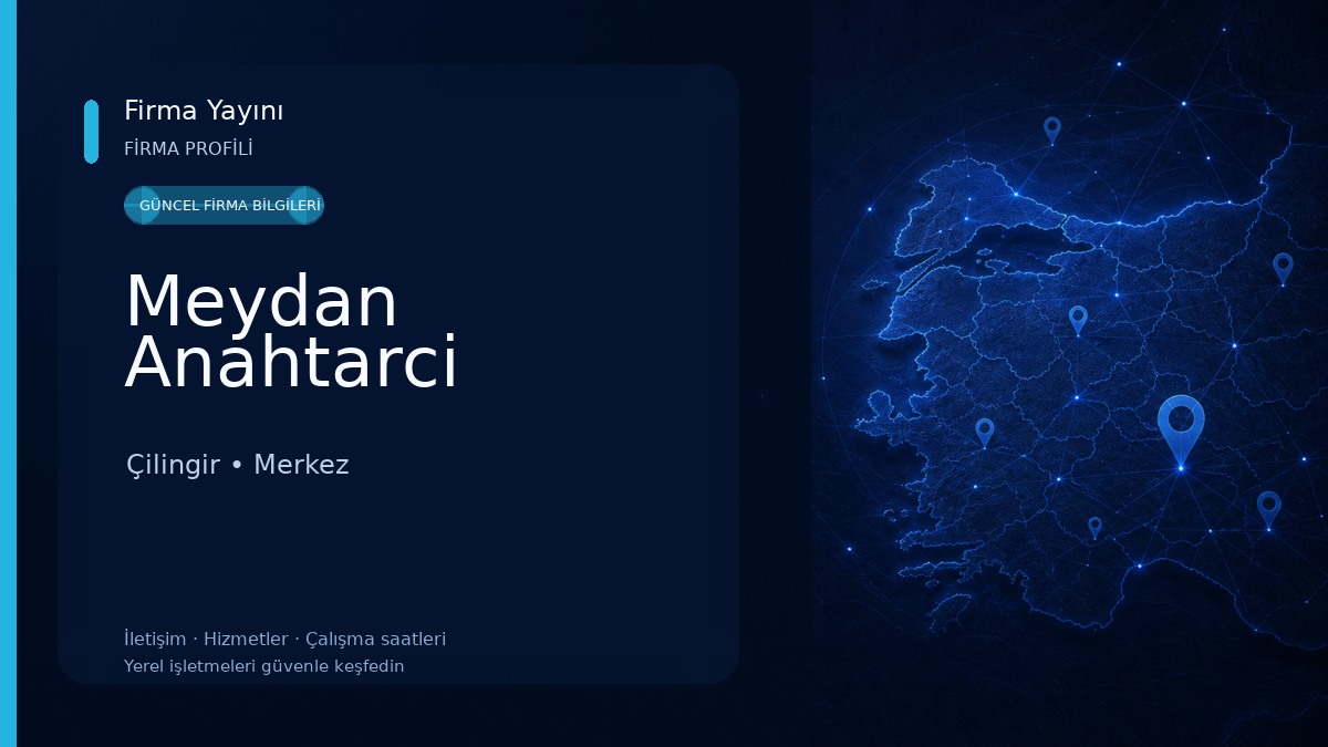 Meydan Anahtarci Çilingir