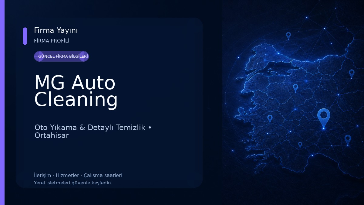 MG Auto Cleaning Oto Yıkama & Detaylı Temizlik