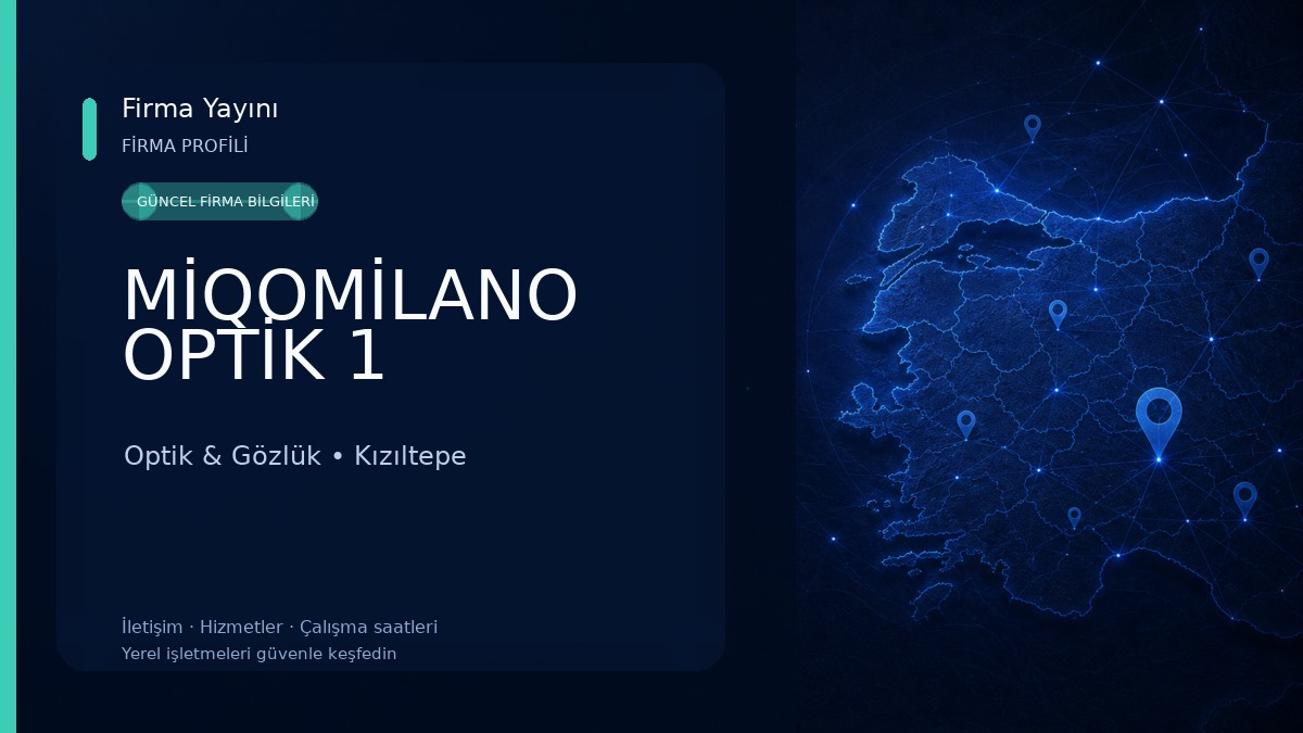 MİQOMİLANO OPTİK 1 