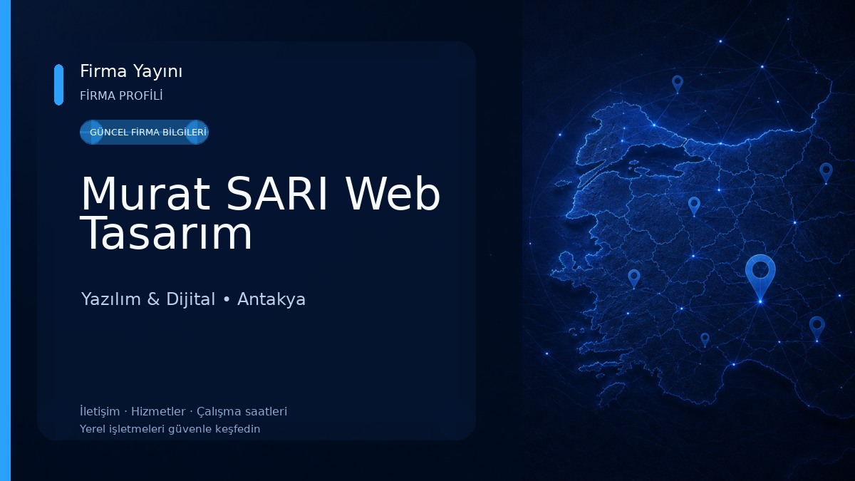 Murat SARI Web Tasarım 