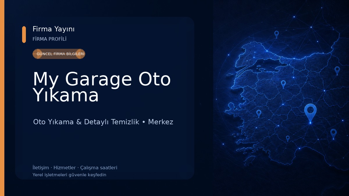 My Garage Oto Yıkama Oto Yıkama & Detaylı Temizlik
