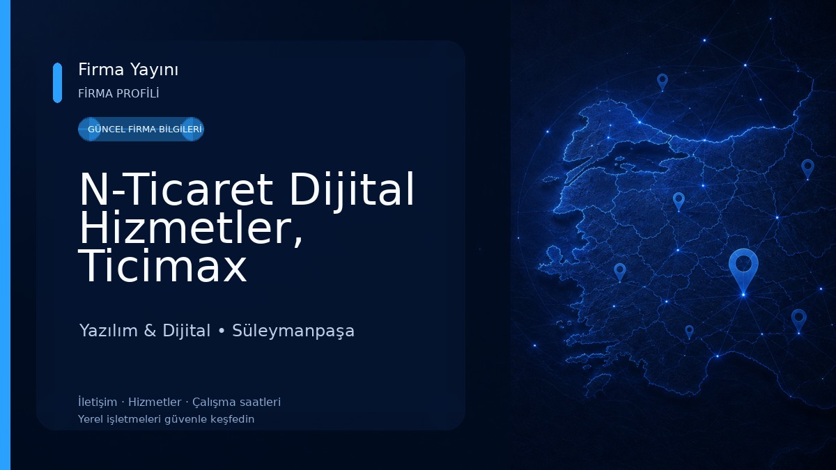 N-Ticaret Dijital Hizmetler, Ticimax Platinum Partner İş Ortağı Yazılım & Dijital