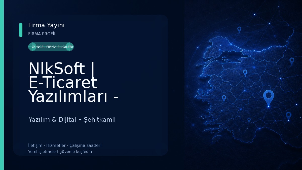 NlkSoft | E-Ticaret Yazılımları - Toplu Sms Sistemleri - Bulut Tabanlı Yazılımlar Yazılım & Dijital