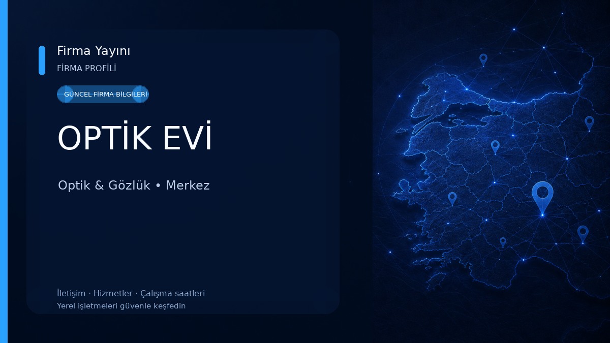 OPTİK EVİ Optik & Gözlük
