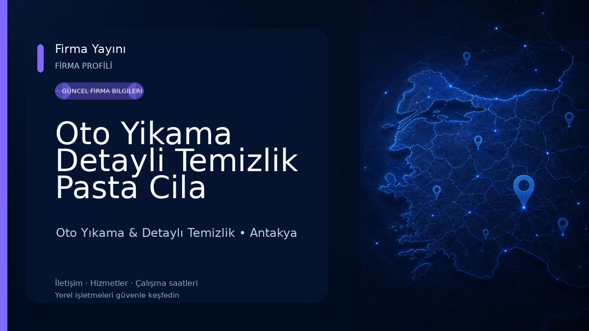 Oto Yikama Detayli Temizlik Pasta Cila Oto Yıkama & Detaylı Temizlik