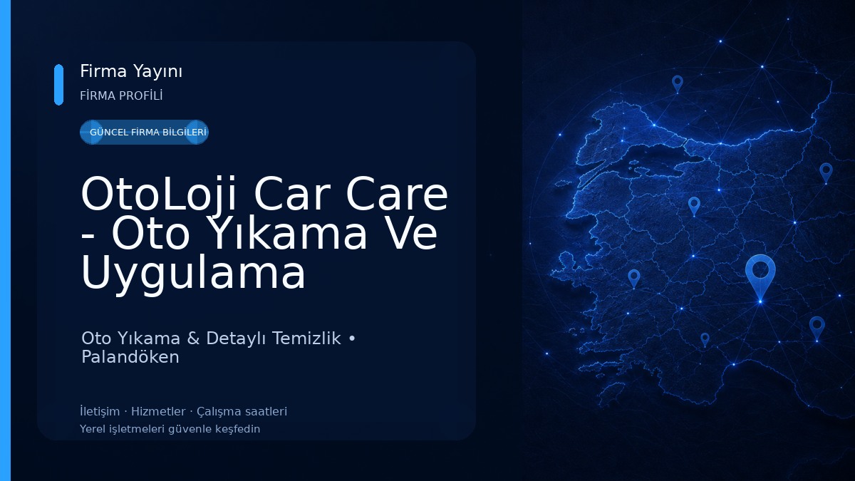 OtoLoji Car Care - Oto Yıkama Ve Uygulama Merkezi