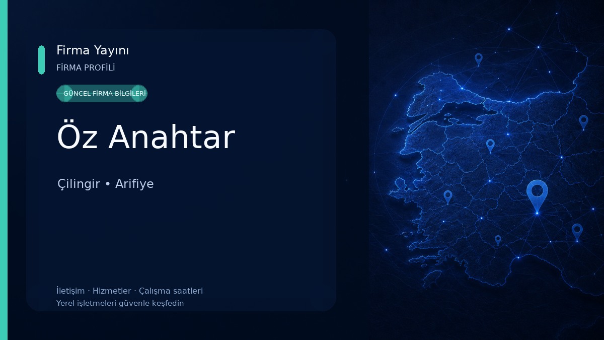 Öz Anahtar Çilingir