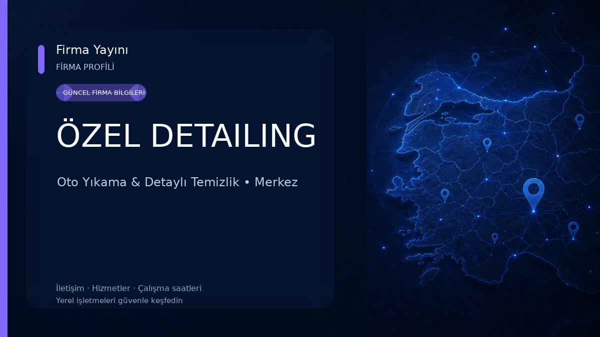 ÖZEL DETAILING