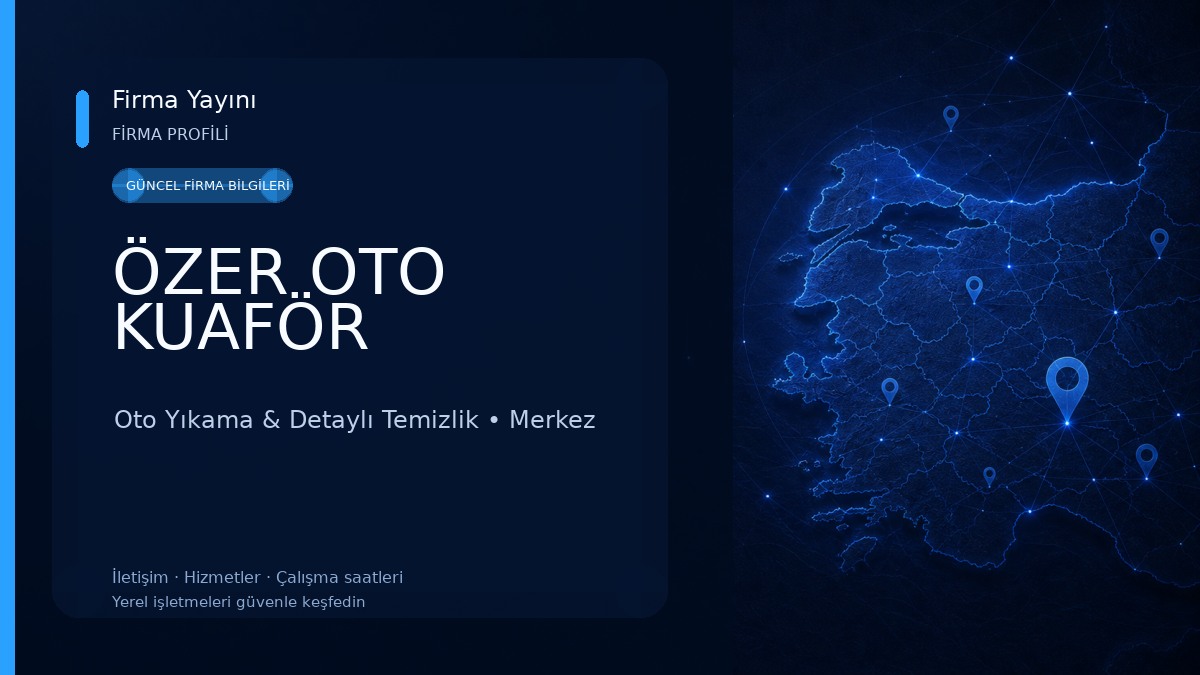 ÖZER OTO KUAFÖR 