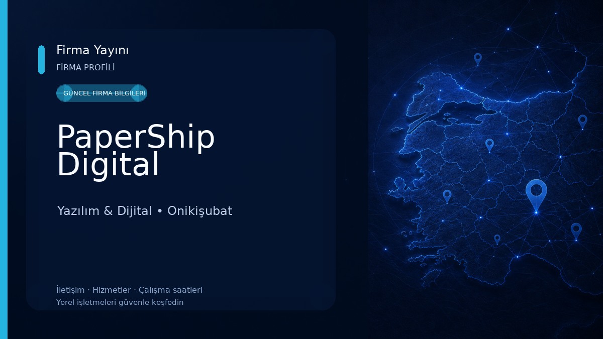 PaperShip Digital Yazılım & Dijital