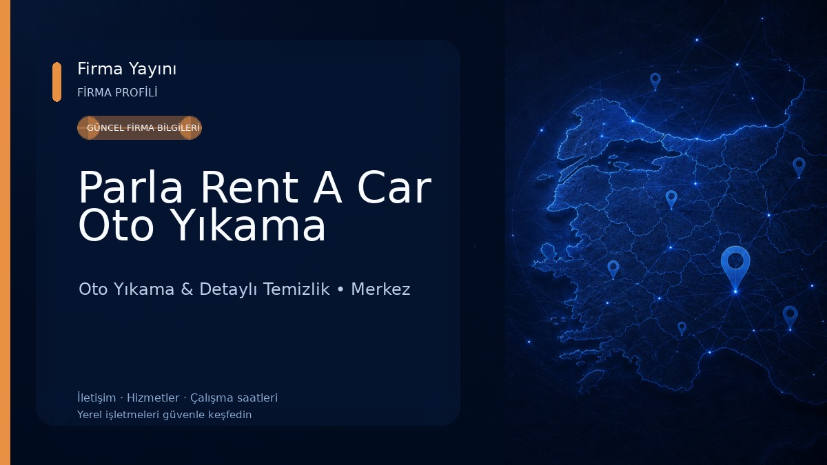 Parla Rent A Car Oto Yıkama