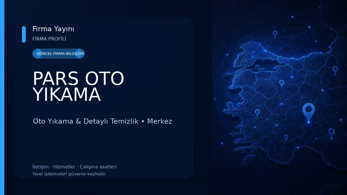 PARS OTO YIKAMA Oto Yıkama & Detaylı Temizlik