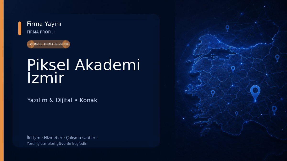 Piksel Akademi İzmir 