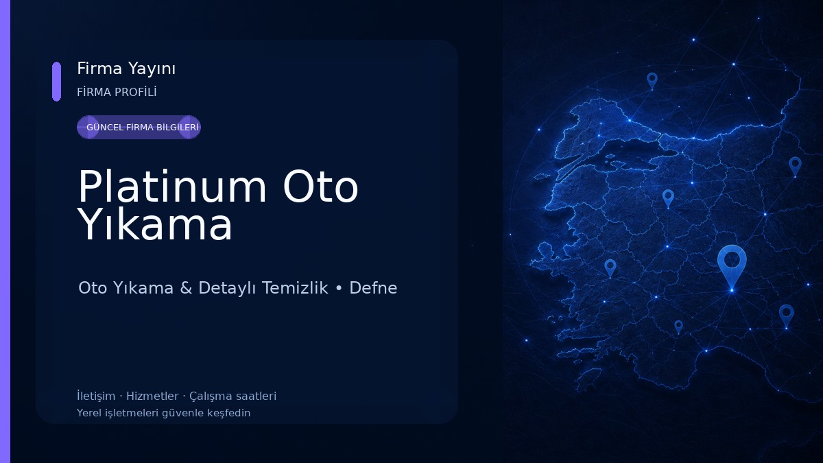 Platinum Oto Yıkama Oto Yıkama & Detaylı Temizlik