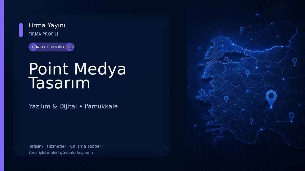Point Medya Tasarım Yazılım & Dijital