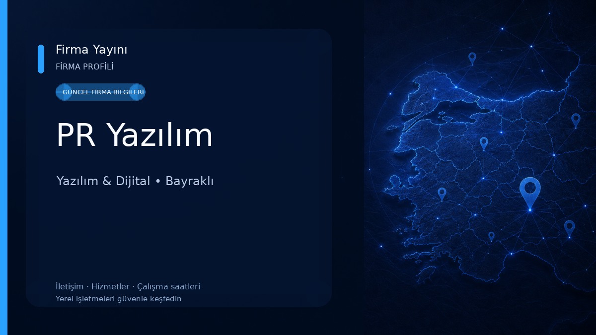 PR Yazılım Yazılım & Dijital