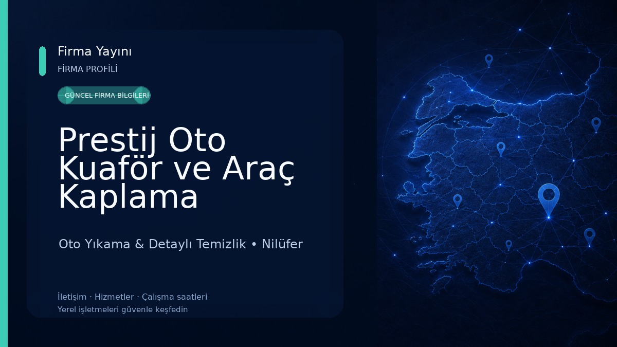 Prestij Oto Kuaför ve Araç Kaplama Oto Yıkama & Detaylı Temizlik