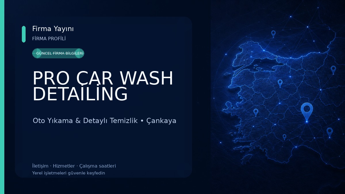 PRO CAR WASH DETAİLİNG