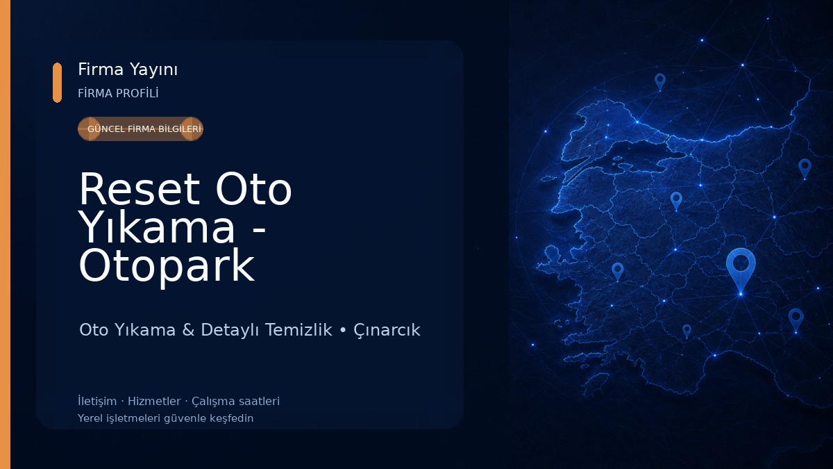 Reset Oto Yıkama - Otopark Oto Yıkama & Detaylı Temizlik