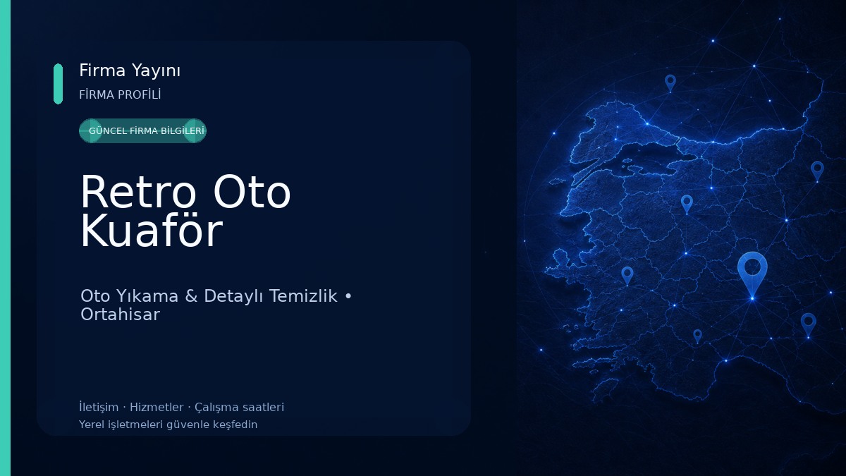 Retro Oto Kuaför Oto Yıkama & Detaylı Temizlik