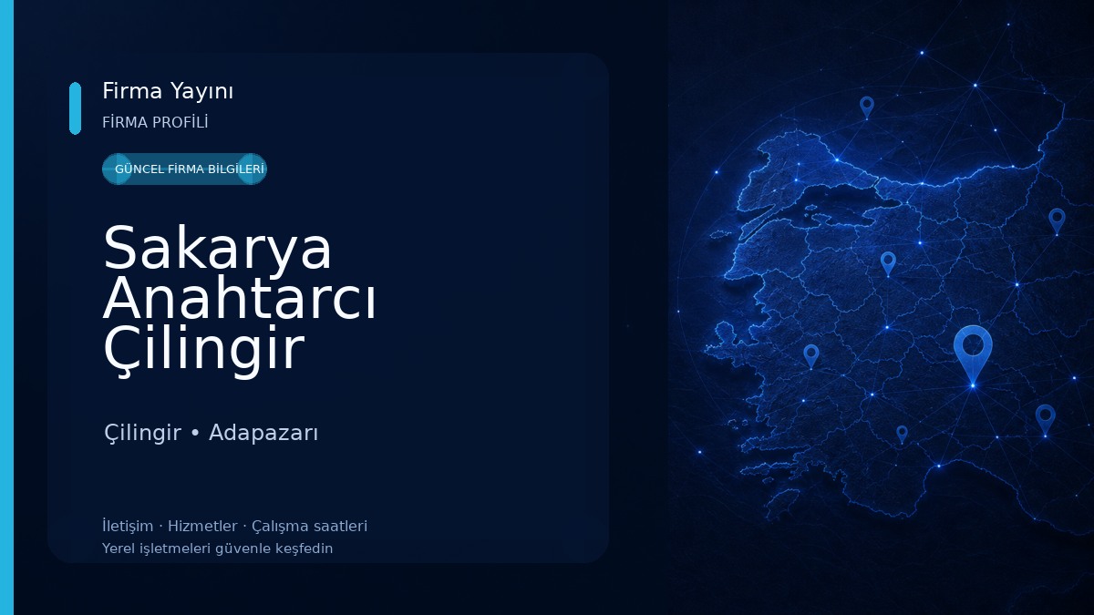 Sakarya Anahtarcı Çilingir