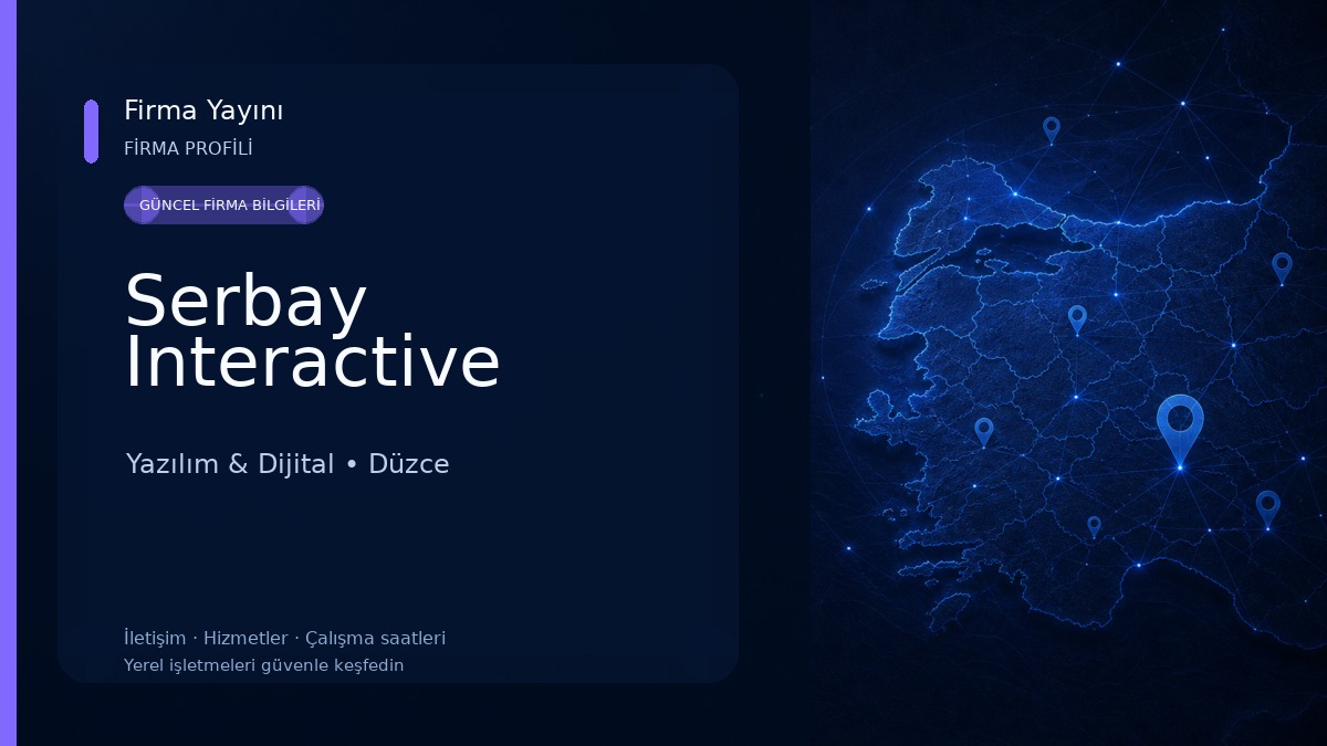 Serbay Interactive Yazılım & Dijital