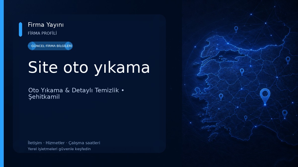 Site oto yıkama Oto Yıkama & Detaylı Temizlik