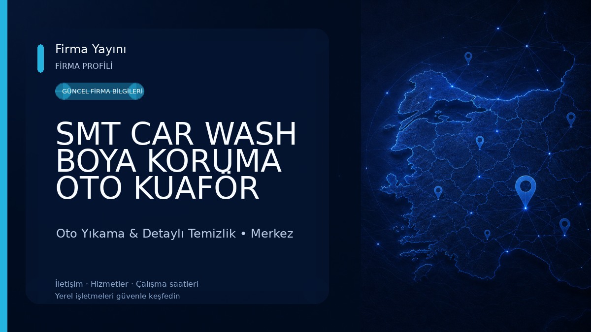 SMT CAR WASH BOYA KORUMA OTO KUAFÖR DETAİLİNG