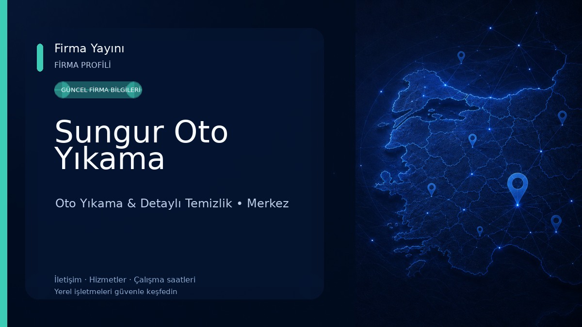 Sungur Oto Yıkama