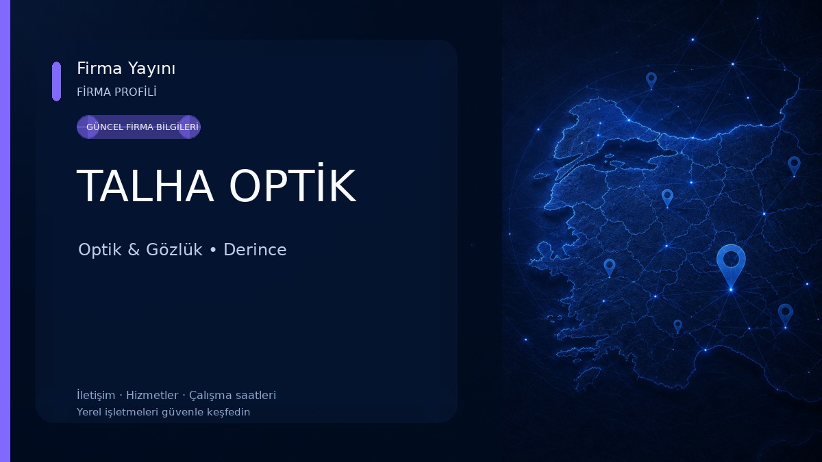 TALHA OPTİK Optik & Gözlük