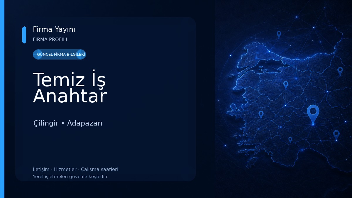 Temiz İş Anahtar 